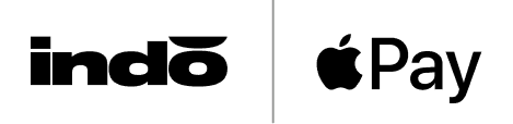 apple pay and indó logo